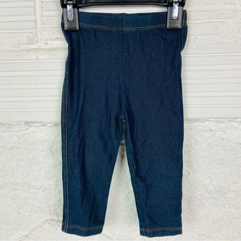 The Children's Place Blue denim cotton stretch Jeans size 3T
